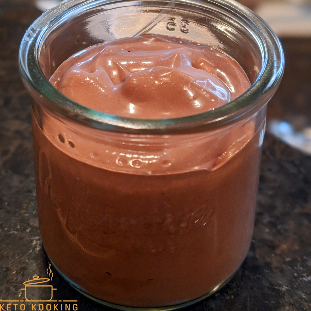 Low Carb Chocolate Custard